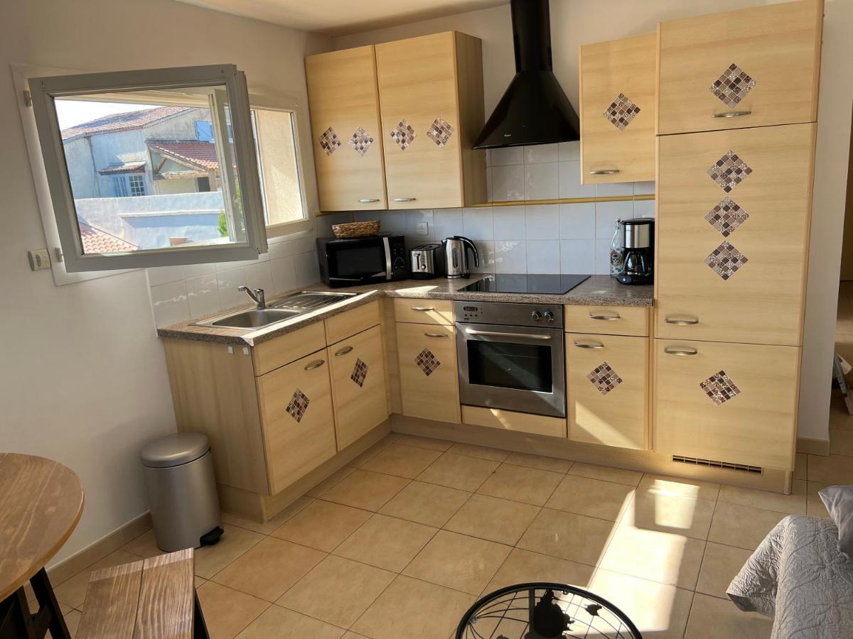 Plein Sud, Bel Appartement 20 Metres De La Plage La Capte อิแยร์ ภายนอก รูปภาพ